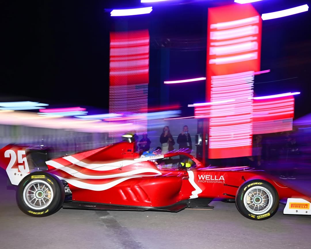 Wella F1 Academy Livery at Las Vegas
